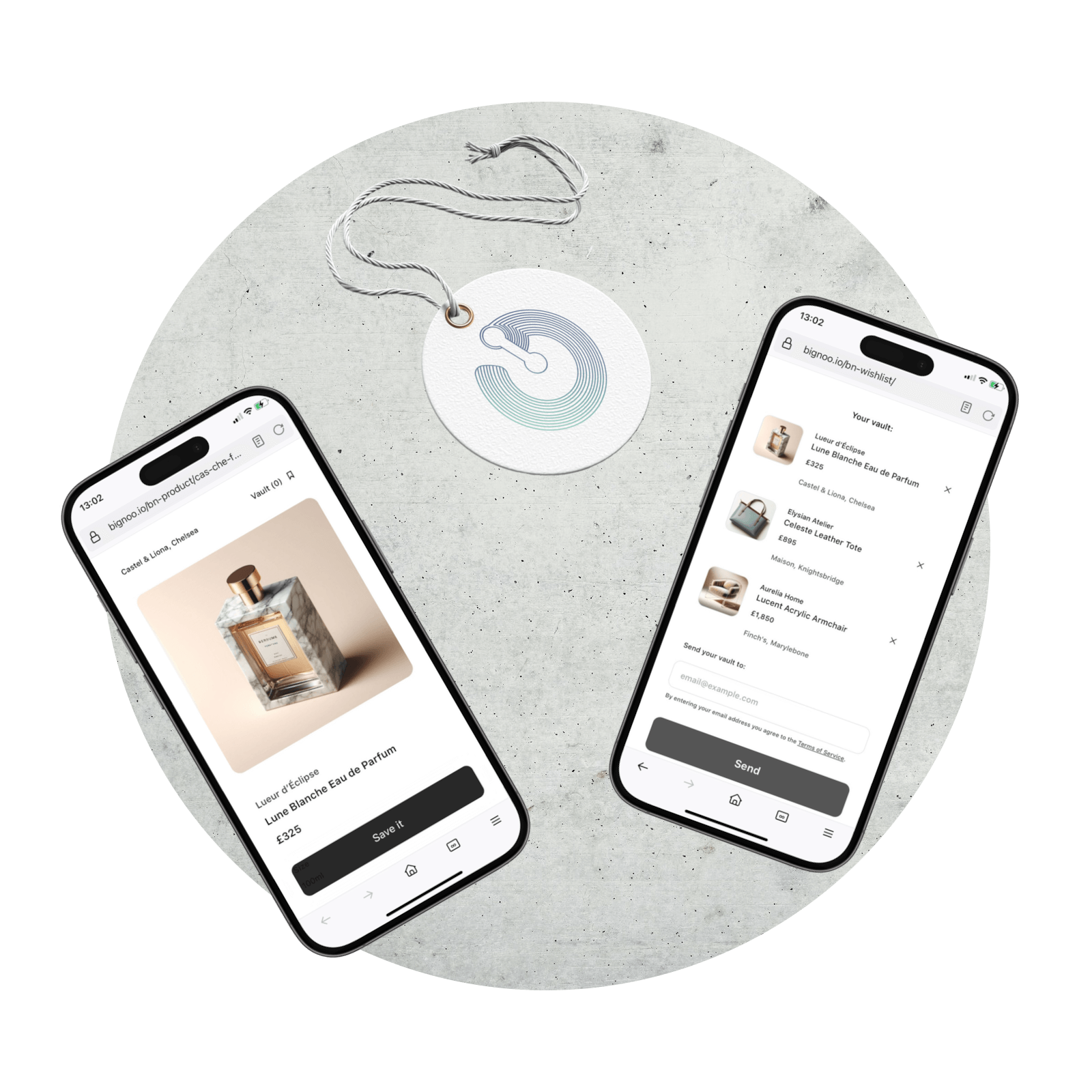 Mobile apps and NFC tag